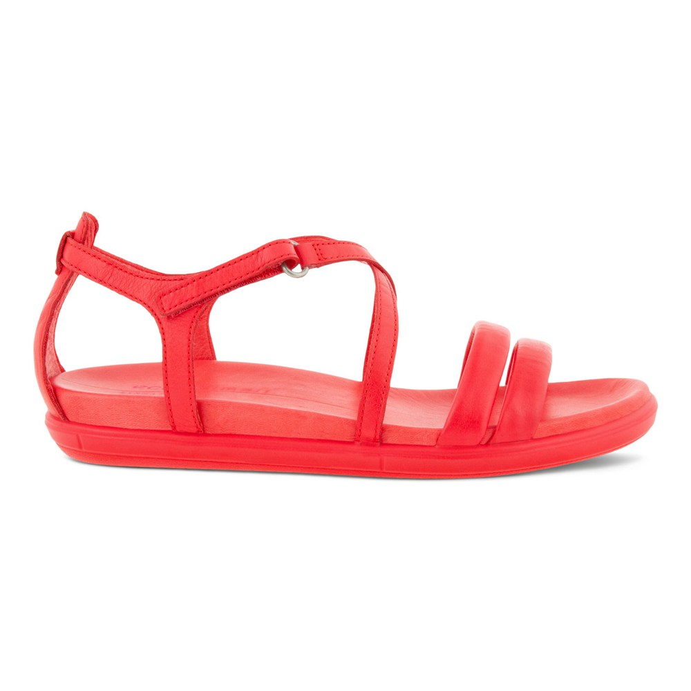 ECCO Womens Sandals Orange - Simpil Flat - TLS-208176